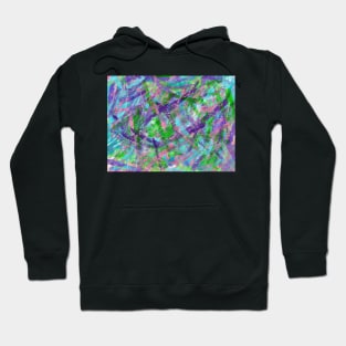 Spring Awakening: Abstract Painting Hoodie